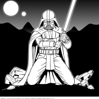 Kolorowanka: kolorowanki star wars