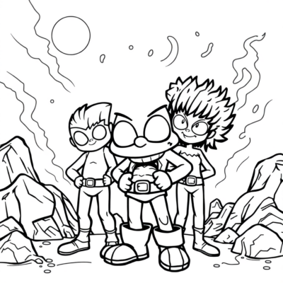 Kolorowanki Super Zings Seria 7