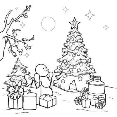 kolorowanki swiateczne
