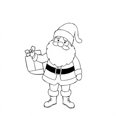 Kolorowanka: kolorowanki świąteczne dla dzieci