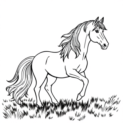 Konik Pony Kolorowanka