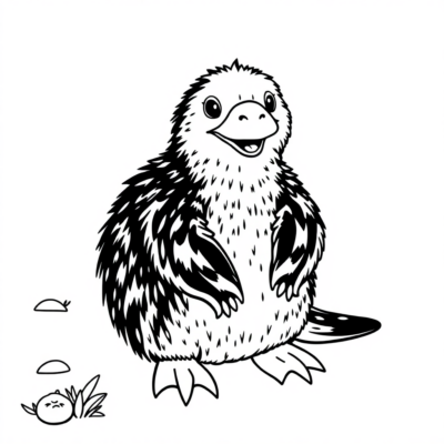 Kolorowanka: kret kolorowanka dla dzieci