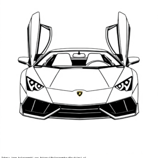 Lamborghini kolorowanki