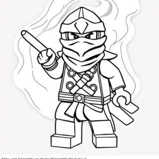 Lego Ninjago Kolorowanki do Druku
