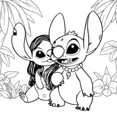 Lilo i Stich Kolorowanki
