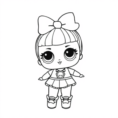 LOL Surprise kolorowanki