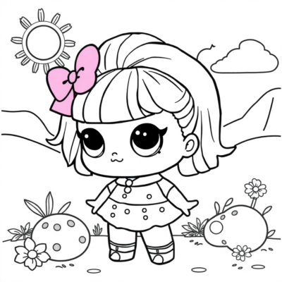 Kolorowanka: lol surprise kolorowanki