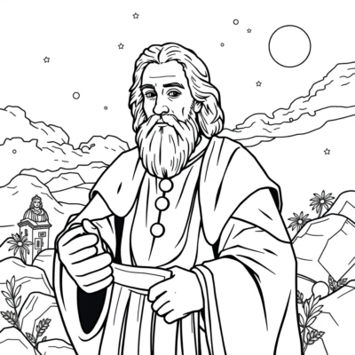 Kolorowanka: mikołaj kopernik kolorowanki dla dzieci