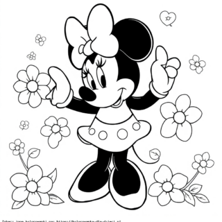 Minnie Kolorowanki