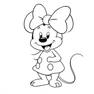 Myszka Mini Kolorowanki