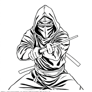 Ninja Kolorowanki