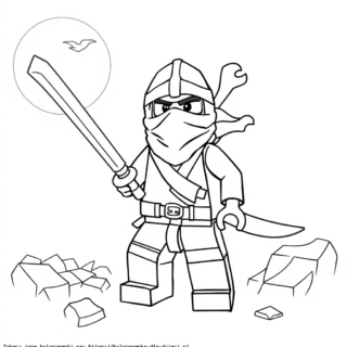 Kolorowanka Ninjago