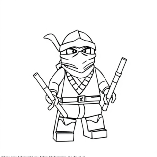 Ninjago kolorowanka do druku