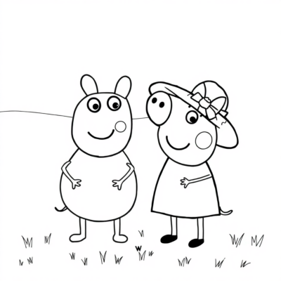 Peppa Kolorowanka
