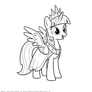 Kolorowanka Twilight Sparkle