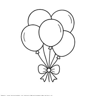 Kolorowanka Balony