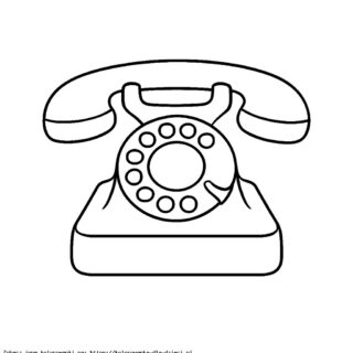 Telefon kolorowanki