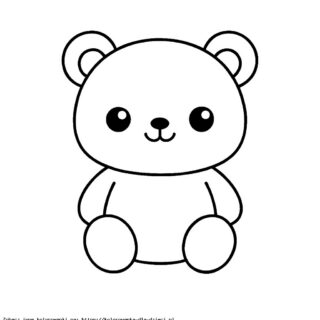 Kolorowanka Maskotka Kawaii