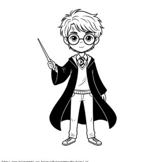 Kolorowanka Harry Potter do Kolorowania