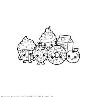 Kolorowanka Figurki Shopkins