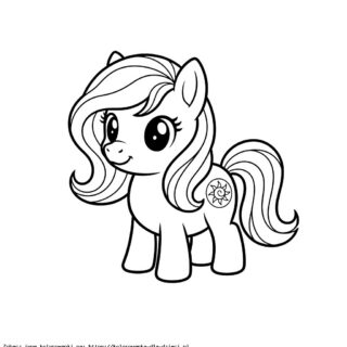 Kolorowanki Pony