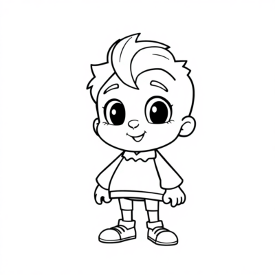 Postać z Bajki Kolorowanka