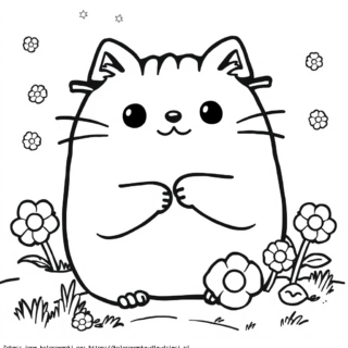 Kolorowanka: pusheen kolorowanka do druku