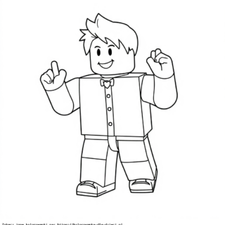 Roblox kolorowanka do druku