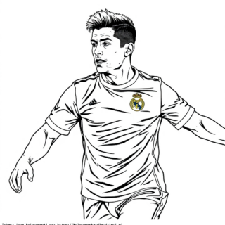Kolorowanka Cristiano Ronaldo