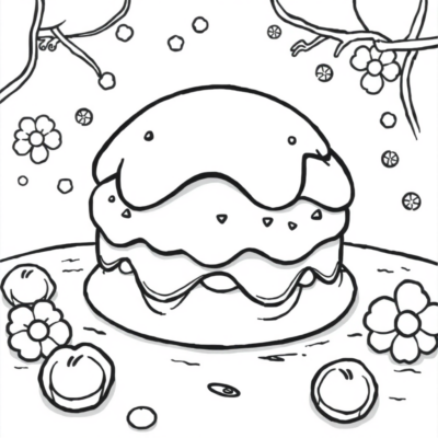 Słodkie kolorowanki