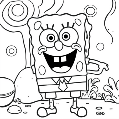 Spongebob Kolorowanki