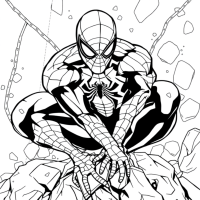 Spidey Kolorowanka