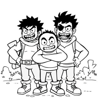 Kolorowanka: stumble guys kolorowanki