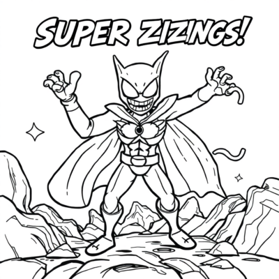 Super Zings Kolorowanki