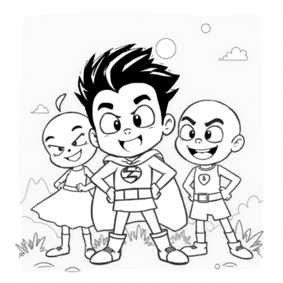Kolorowanka: super zings kolorowanki