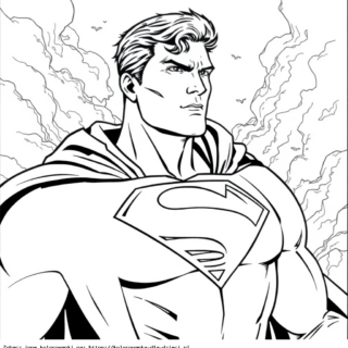 Kolorowanka Superman