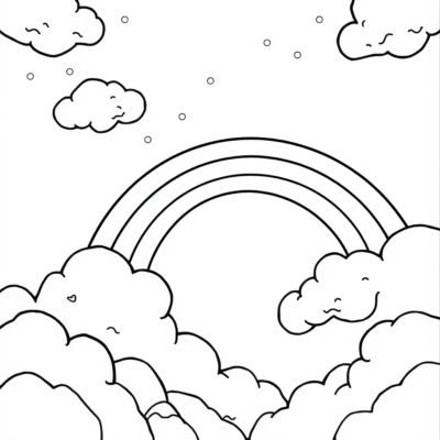 Tęcza Kolorowanka