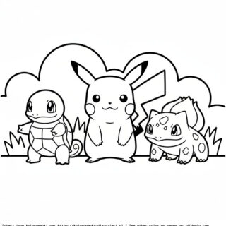 kolorowanka pokemon