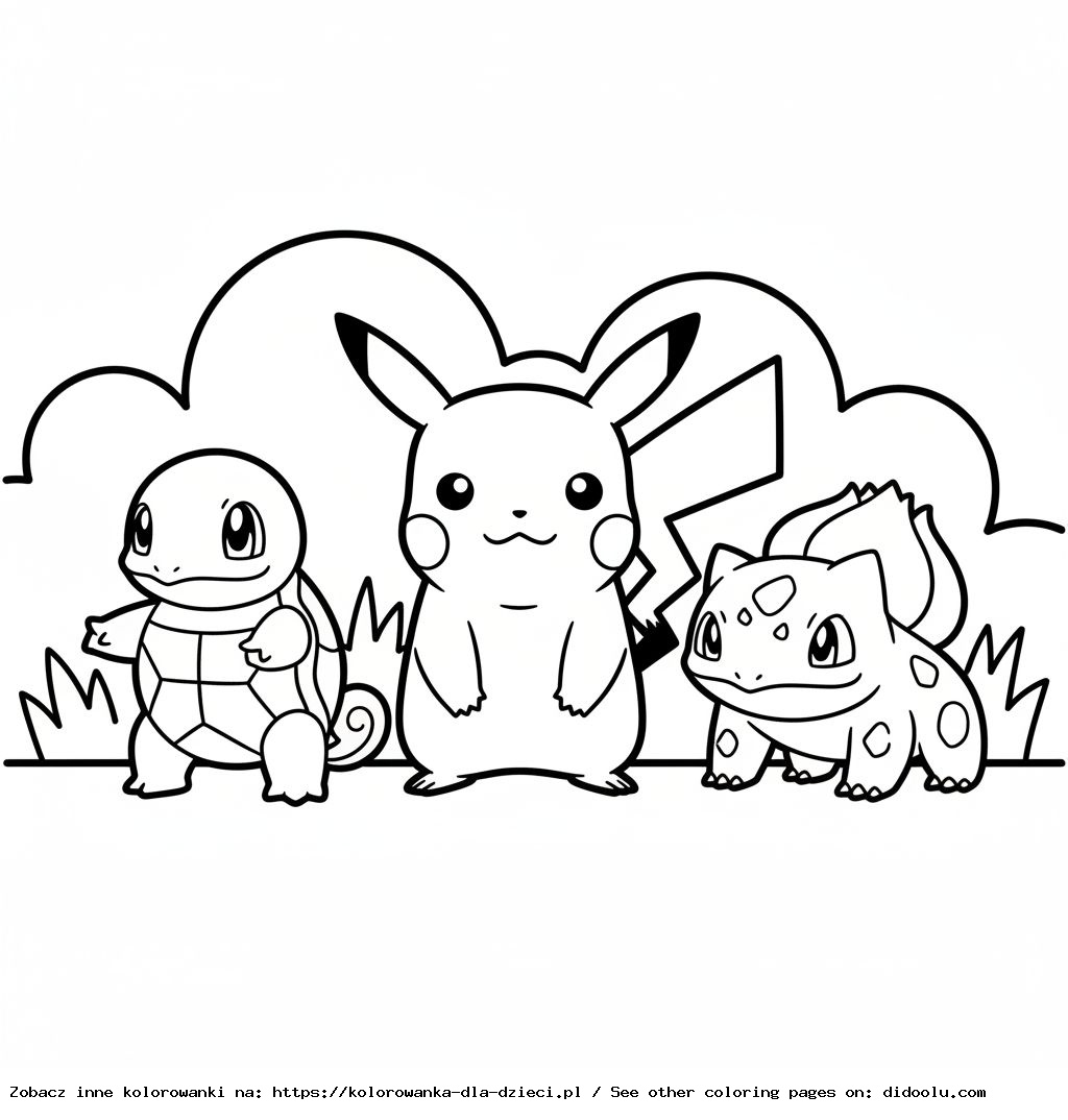 kolorowanka pokemon