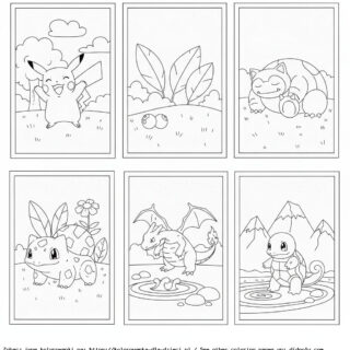 Kolorowanka: kolorowanki do druku pokemon