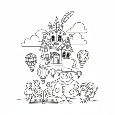 Akademia Pana Kleksa Kolorowanki