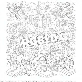 Kolorowanka Roblox