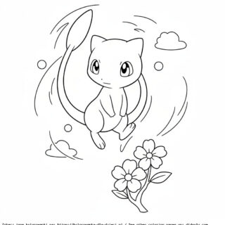 Kolorowanka Mew