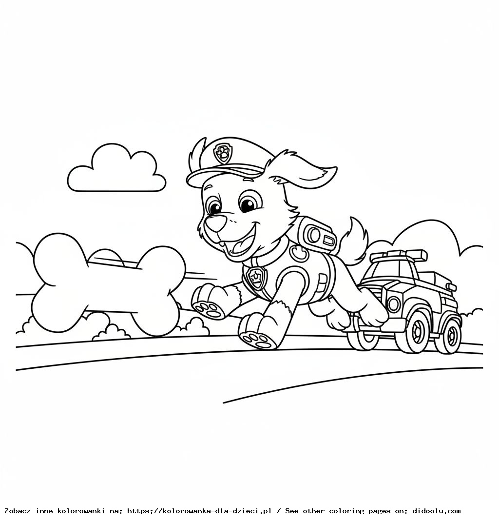 Kolorowanka Chase