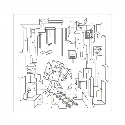 Minecraft – Odkrywanie podziemnych jaskiń