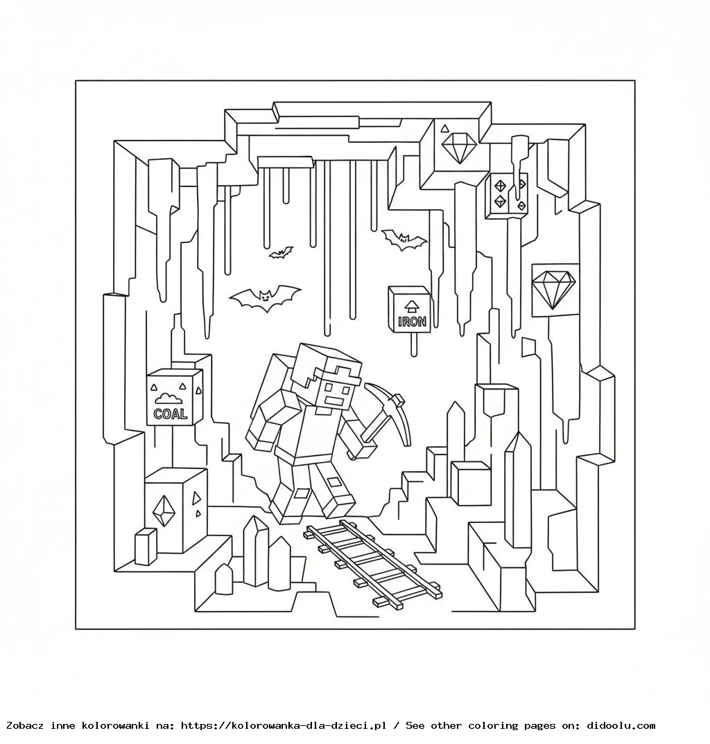 Minecraft – Odkrywanie podziemnych jaskiń