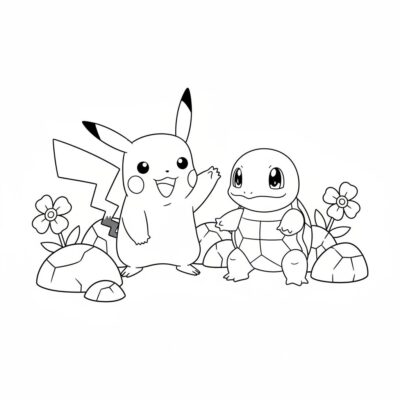 Kolorowanka: kolorowanki dla dzieci pokemony