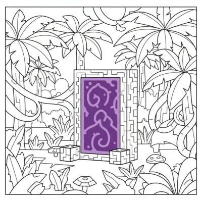 Minecraft – Portal do Netheru w dżungli