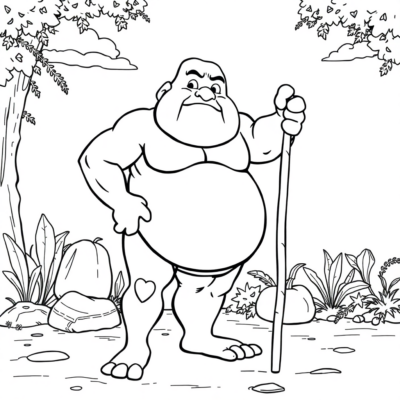 Kolorowanka: waga kolorowanka dla dzieci