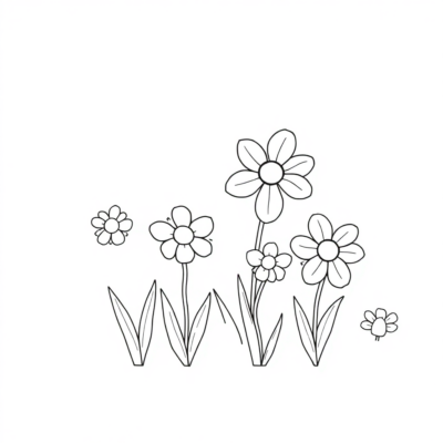 Wiosenne kolorowanki